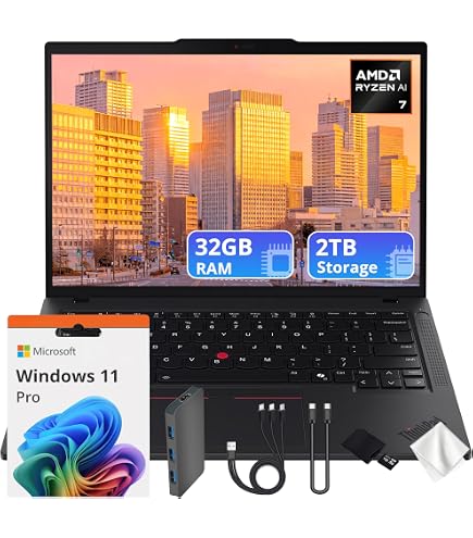 Amazon.com: Lenovo ThinkPad T14 Gen 6 AMD Ryzen AI 7 PRO 350, 14